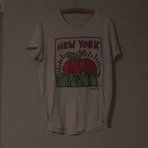 Junk Food Vintage Style Keith Haring T Shirt